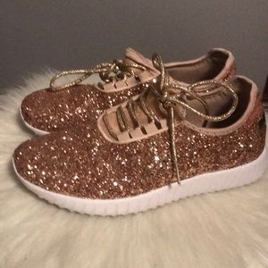 Rose Gold Sneakers
